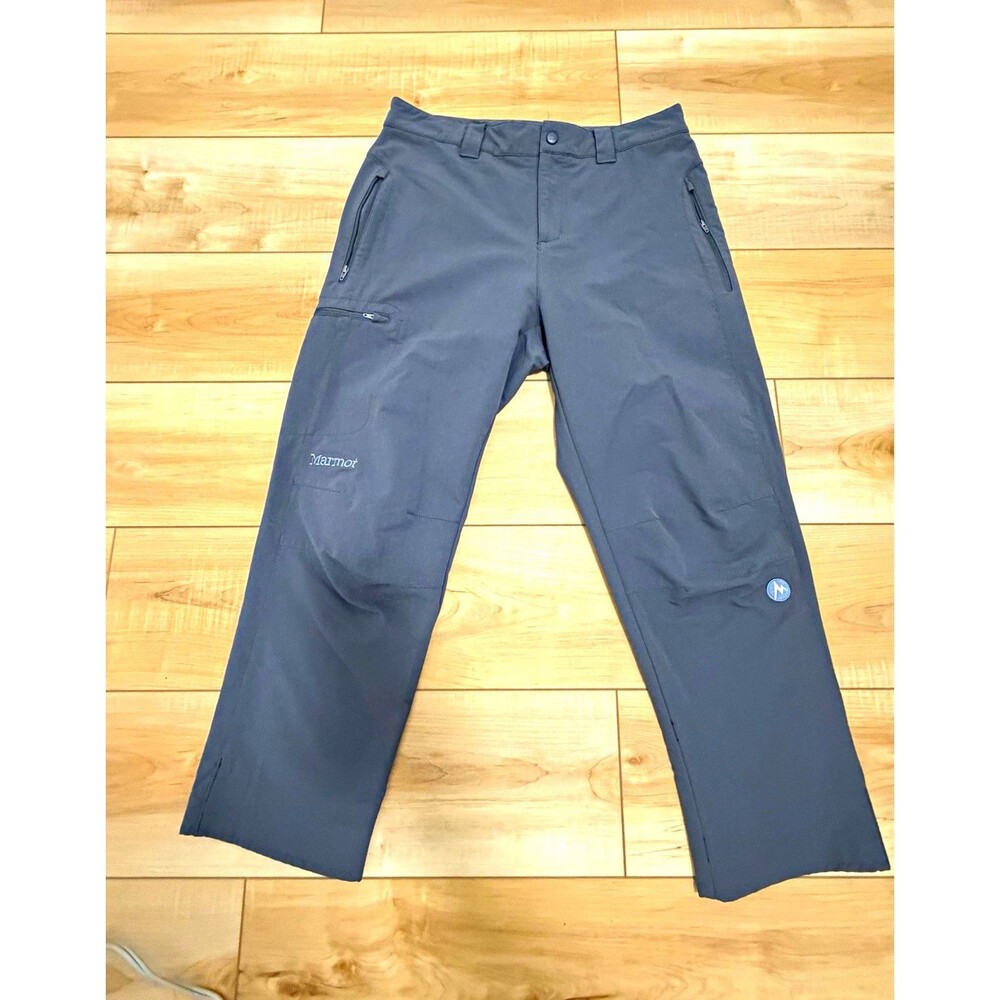 Marmot Men's Gray Nylon Hiking Pants Size 32